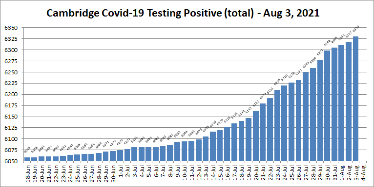 Covid19 cases - Aug 3, 2021