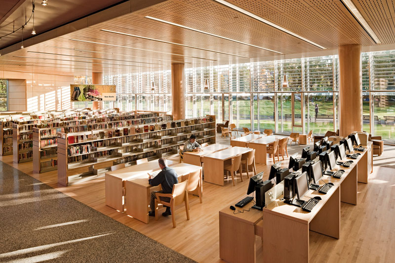 Cambridge Public Library Interior