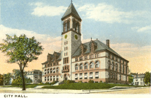City Hall postcard