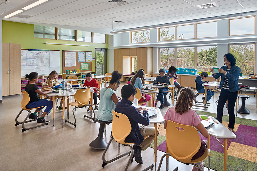 MLK School Classroom