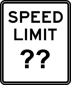 Speed Limit Unknown