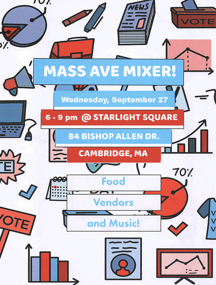 Mass Ave Mixer - Sept 27
