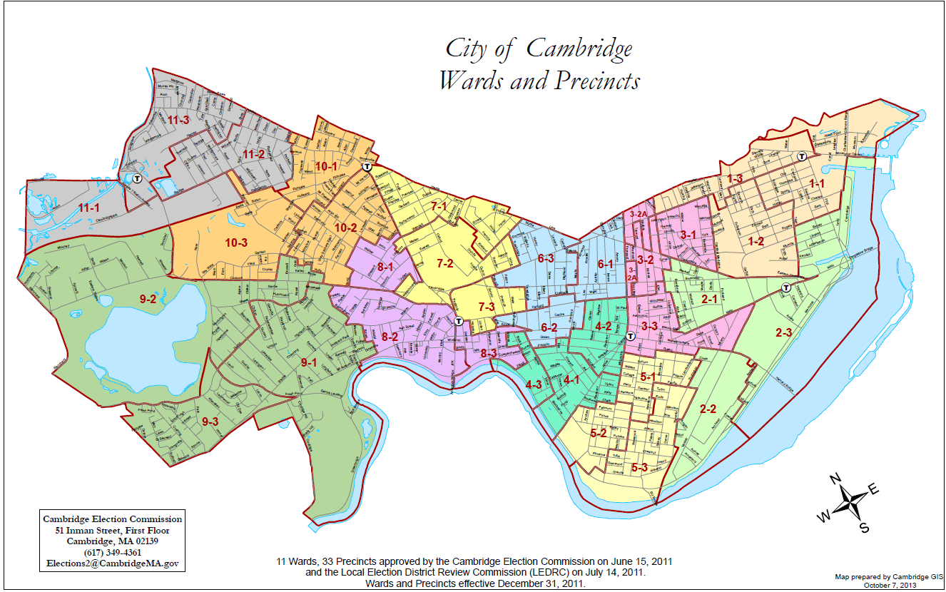Cambridge Wards & Precincts