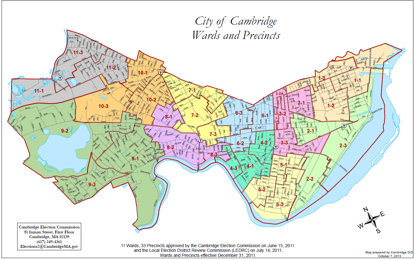 Cambridge Ward 1 city council byelection today