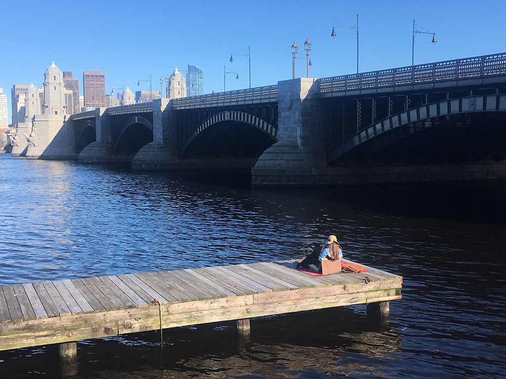 Extreme Social Distancing - Charles River
